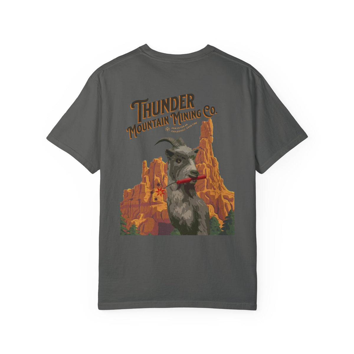 Thunder Mountain Mining Co. Comfort Colors Unisex Garment-Dyed T-shirt