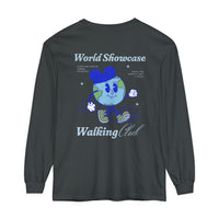 World Showcase Walking Club Comfort Colors Unisex Garment-dyed Long Sleeve T-Shirt