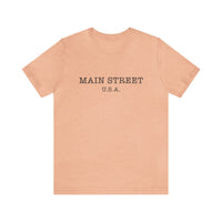 Main Street USA Bella Canvas Unisex Jersey Short Sleeve Tee