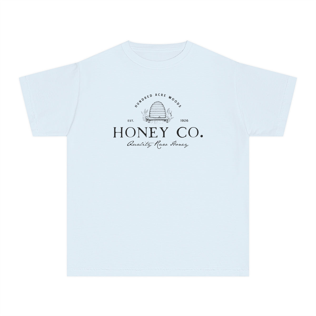 Hundred Acre Woods Honey Co. Comfort Colors Youth Midweight Tee