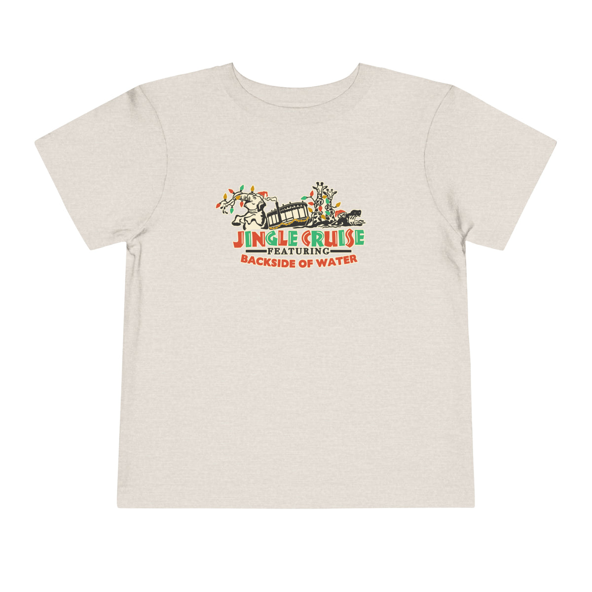Jingle Cruise Bella Canvas Toddler Short Sleeve Tee