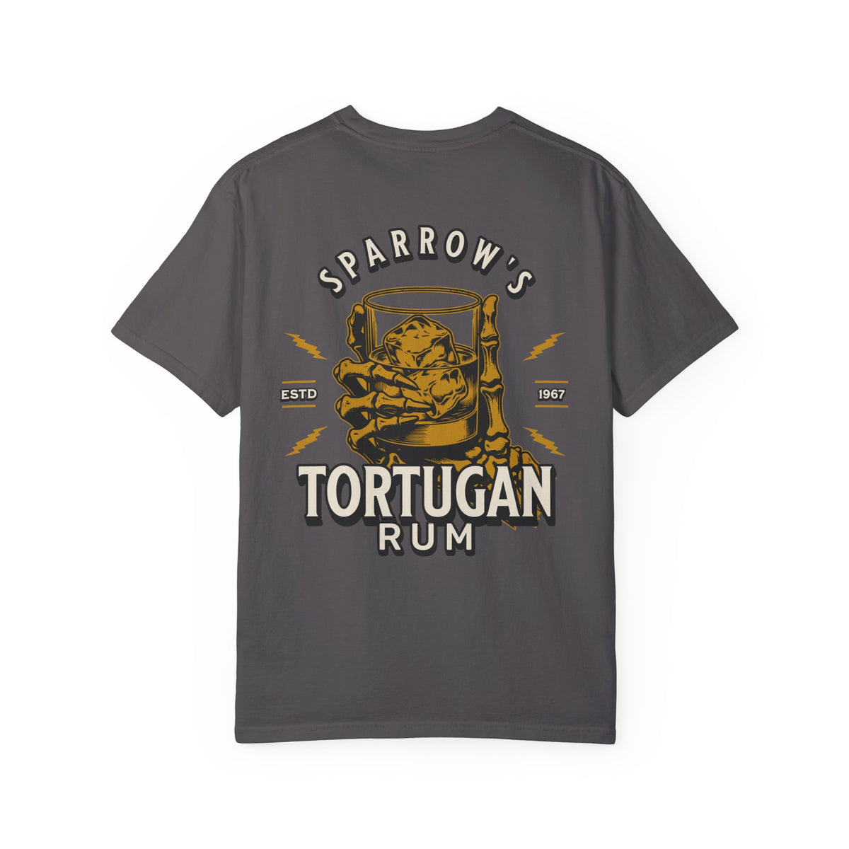 Sparrow's Tortugan Rum Comfort Colors Unisex Garment-Dyed T-shirt