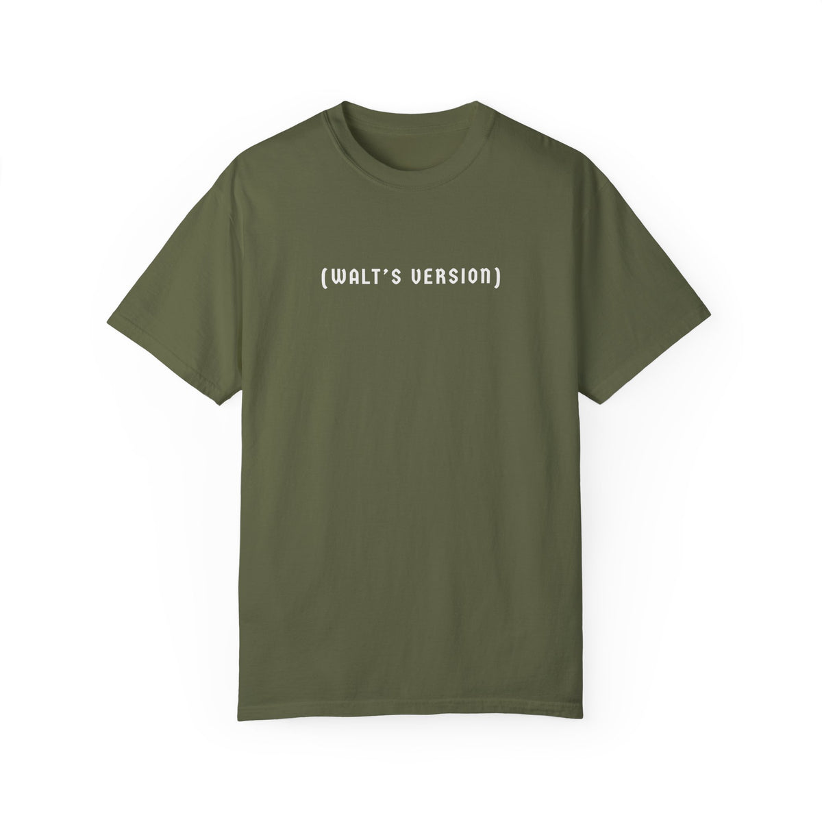 Walt's Version Comfort Colors Unisex Garment-Dyed T-shirt