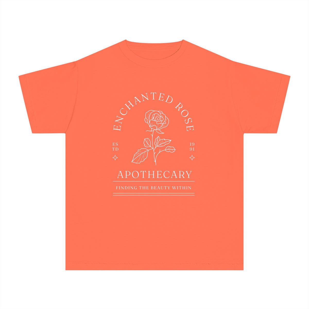 Enchanted Rose Apothecary Comfort Colors Youth Midweight Tee