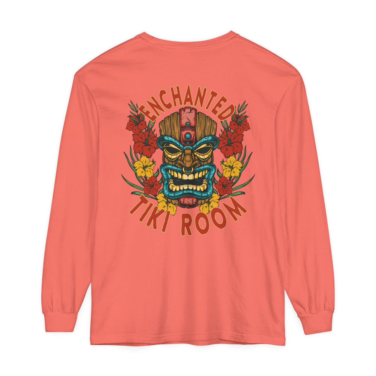 Enchanted Tiki Room Comfort Colors Unisex Garment-dyed Long Sleeve T-Shirt