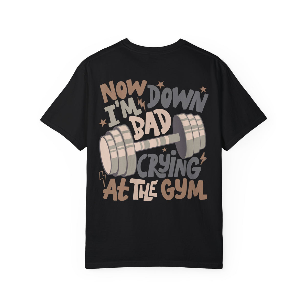 Down Bad Crying at the Gym Comfort Colors Unisex Garment-Dyed T-shirt