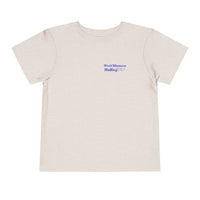 World Showcase Walking Club Bella Canvas Toddler Short Sleeve Tee