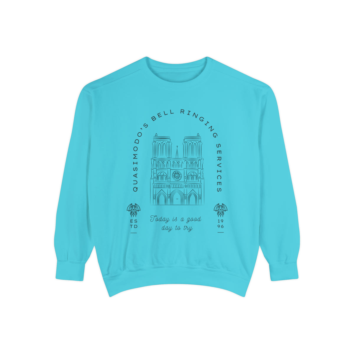 Quasimodo's Bell Ringing Services Comfort Colors Unisex Garment-Dyed Sweatshirt