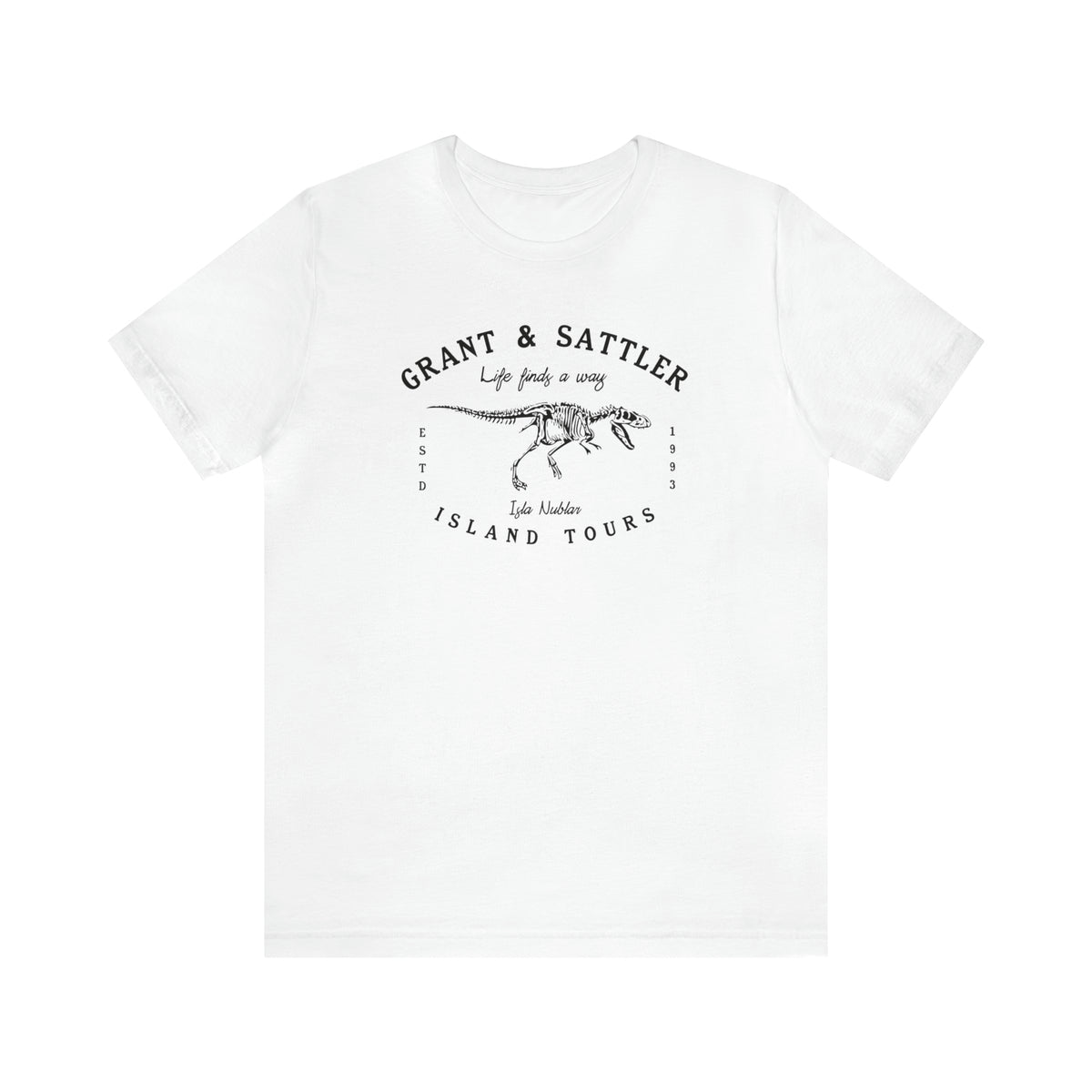 Grant & Sattler Island Tours Bella Canvas Unisex Jersey Short Sleeve Tee