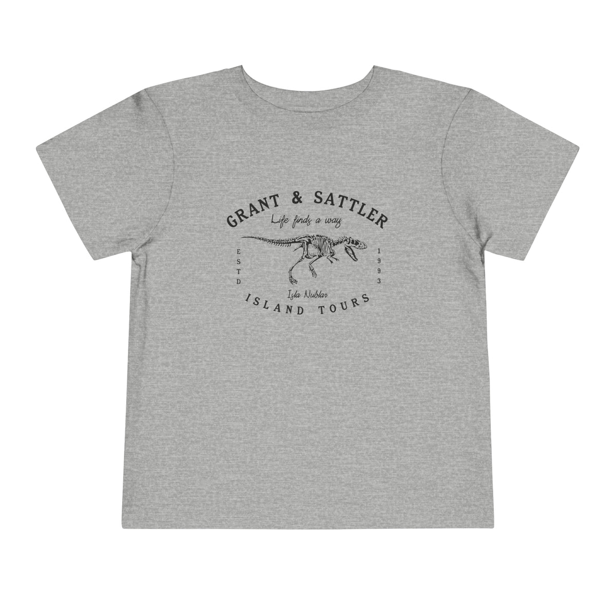 Grant & Sattler Island Tours Bella Canvas Toddler Short Sleeve Tee