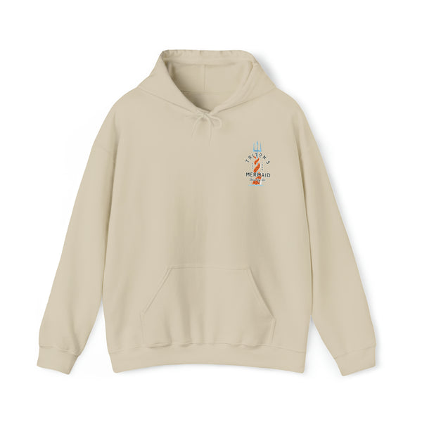 Triton's Mermaid Security Gildan Unisex Heavy Blend™ Hooded Sweatshirt