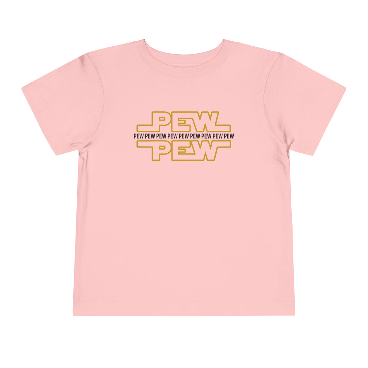PEW PEW PEW Bella Canvas Toddler Short Sleeve Tee