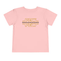 PEW PEW PEW Bella Canvas Toddler Short Sleeve Tee