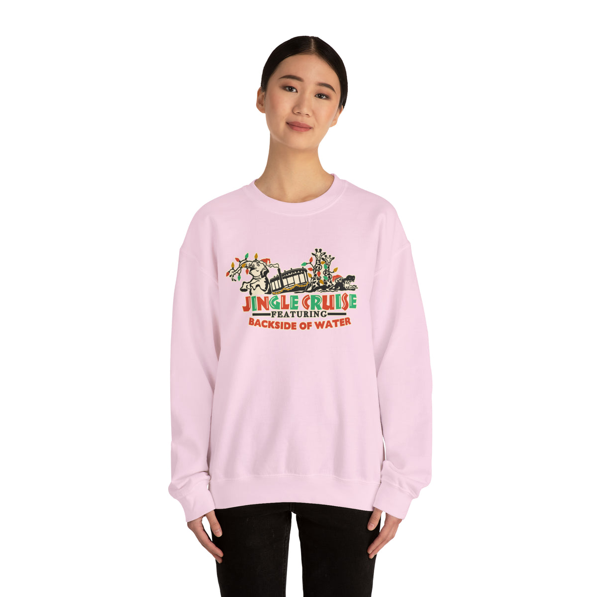 Jingle Cruise Gildan Unisex Heavy Blend™ Crewneck Sweatshirt