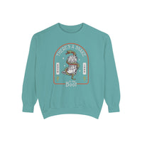 There's A Snake In My Boot Comfort Colors Unisex Garment-Dyed Sweatshirt