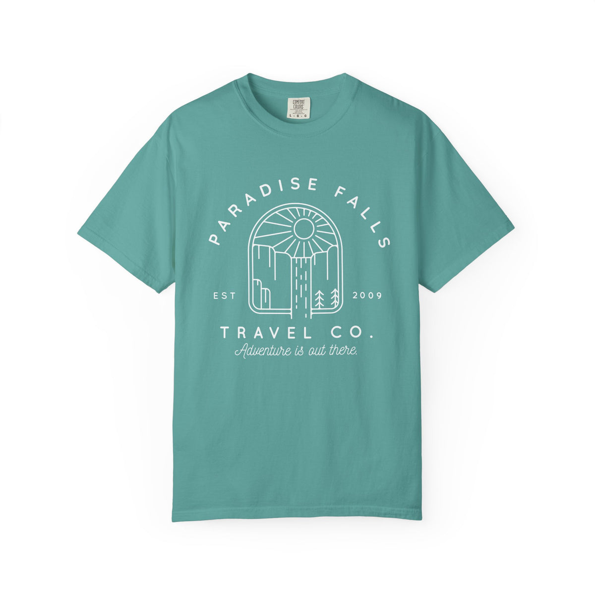 Paradise Falls Vacation Co. Comfort Colors Unisex Garment-Dyed T-shirt