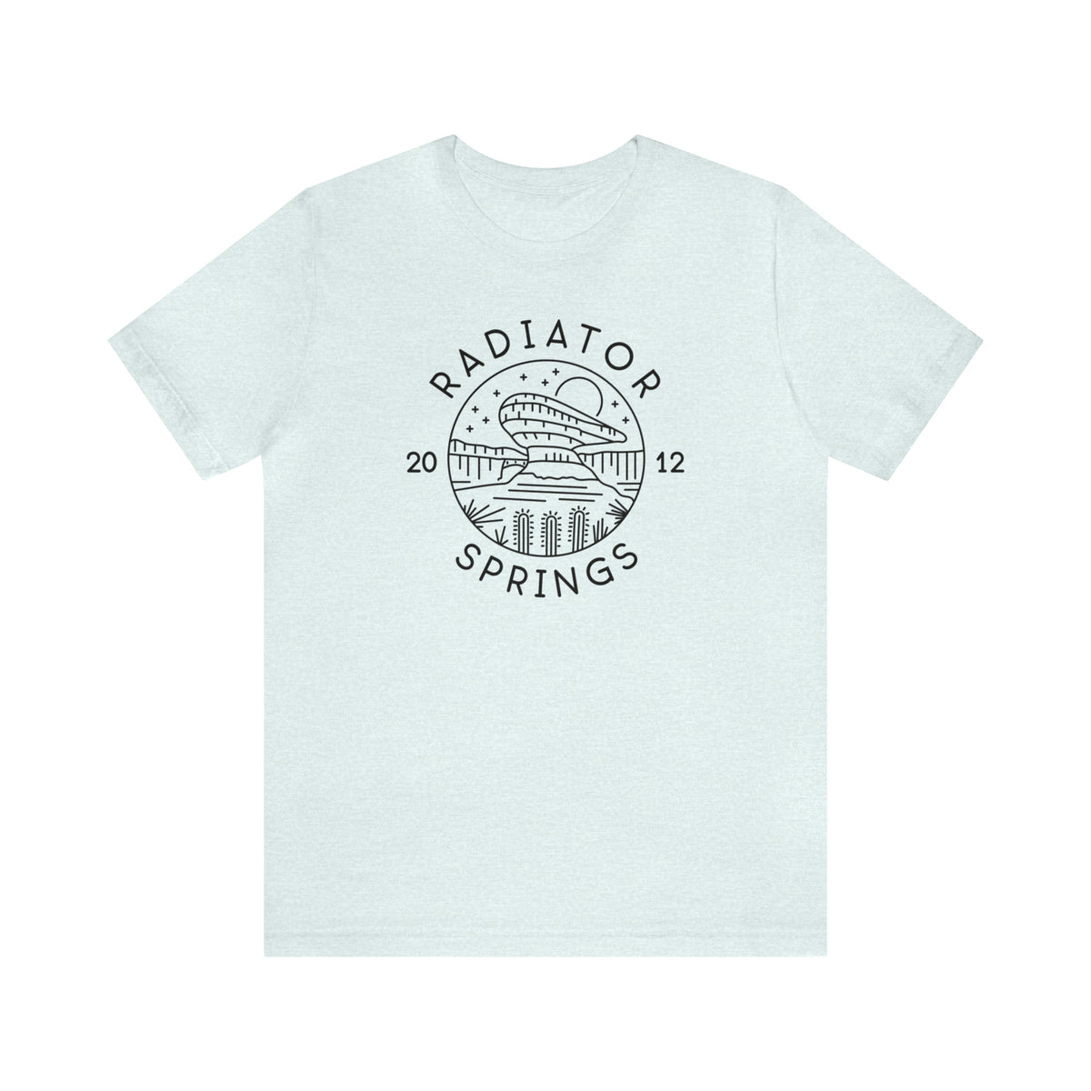 Radiator Springs Bella Canvas Unisex Jersey Short Sleeve Tee