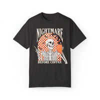 Nightmare Before Coffee Comfort Colors Unisex Garment-Dyed T-shirt