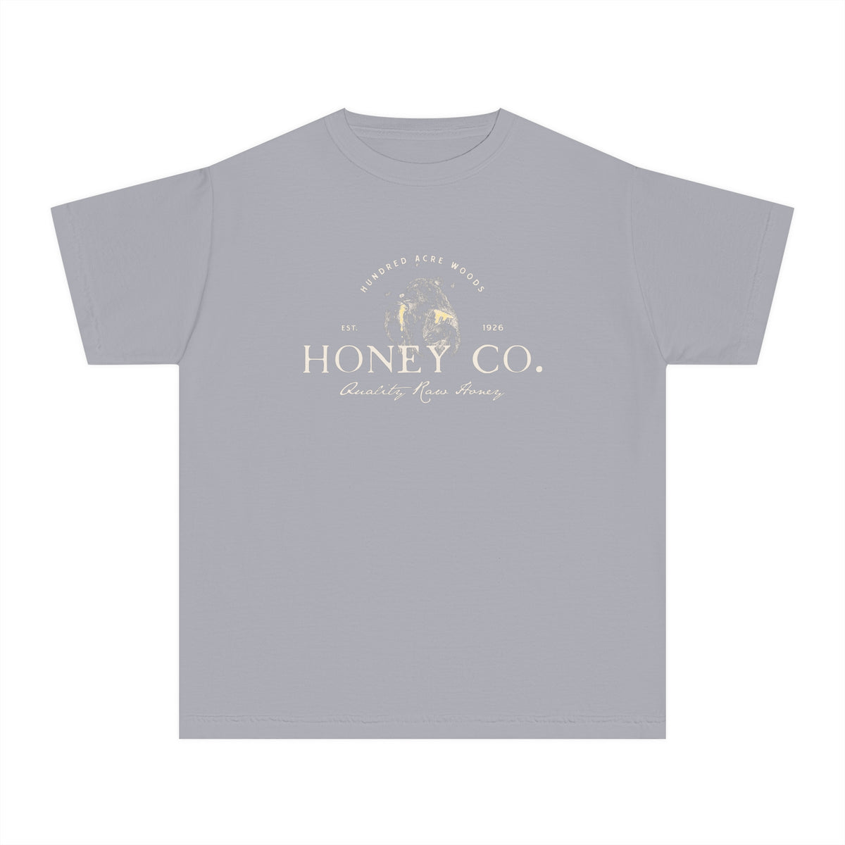 Hundred Acre Woods Honey Co. Comfort Colors Youth Midweight Tee
