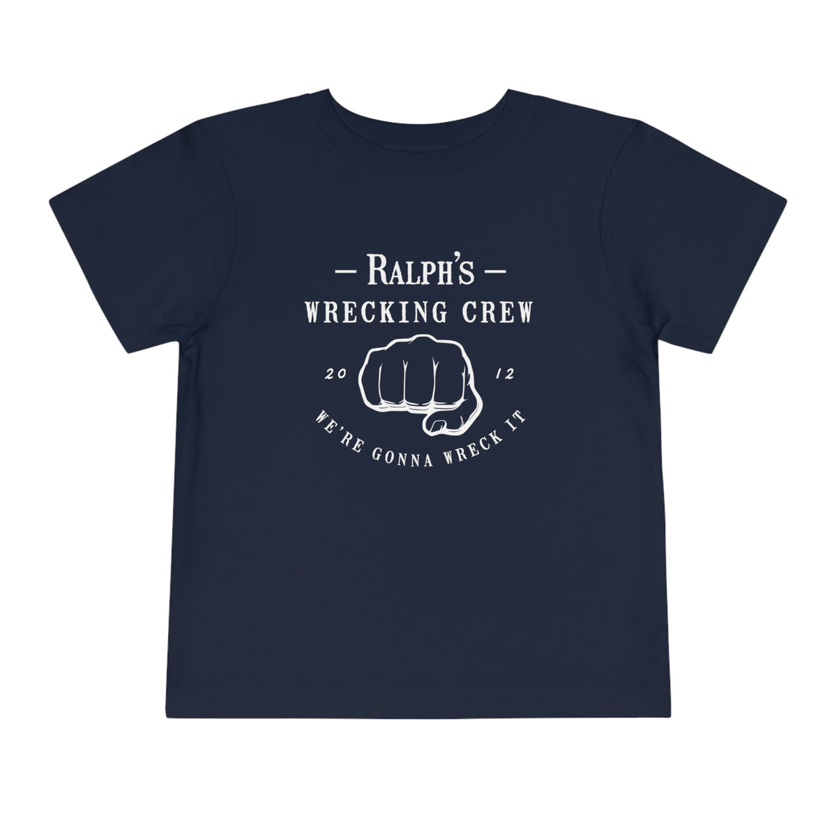 Ralph’s Wrecking Crew Bella Canvas Toddler Short Sleeve Tee