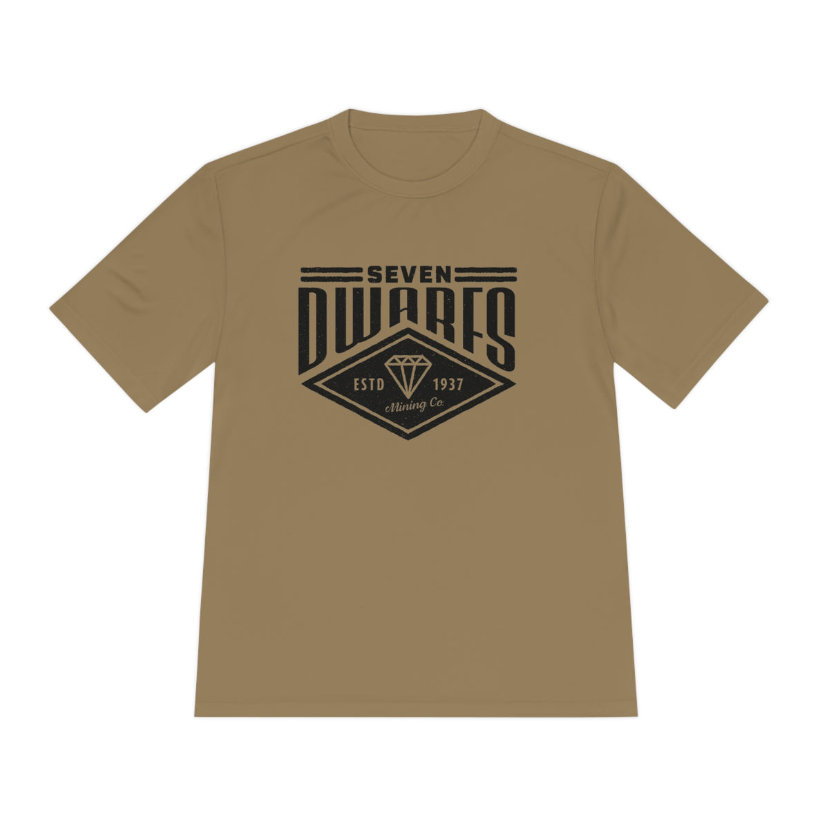 Seven Dwarfs Mining Co. Unisex Moisture Wicking Tee