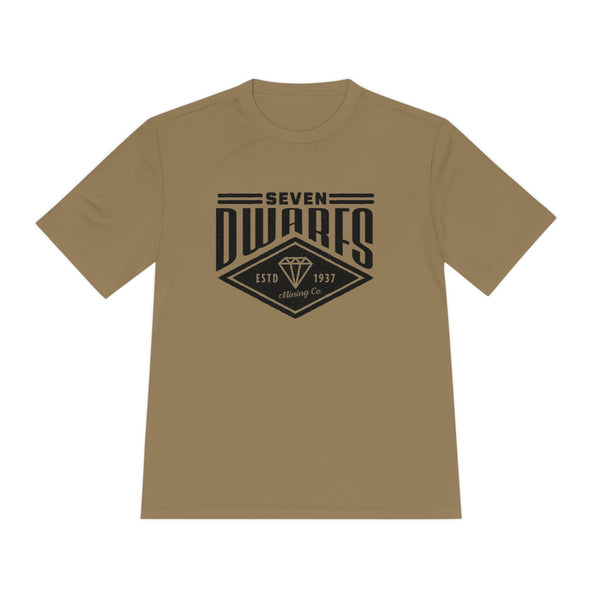Seven Dwarfs Mining Co. Unisex Moisture Wicking Tee