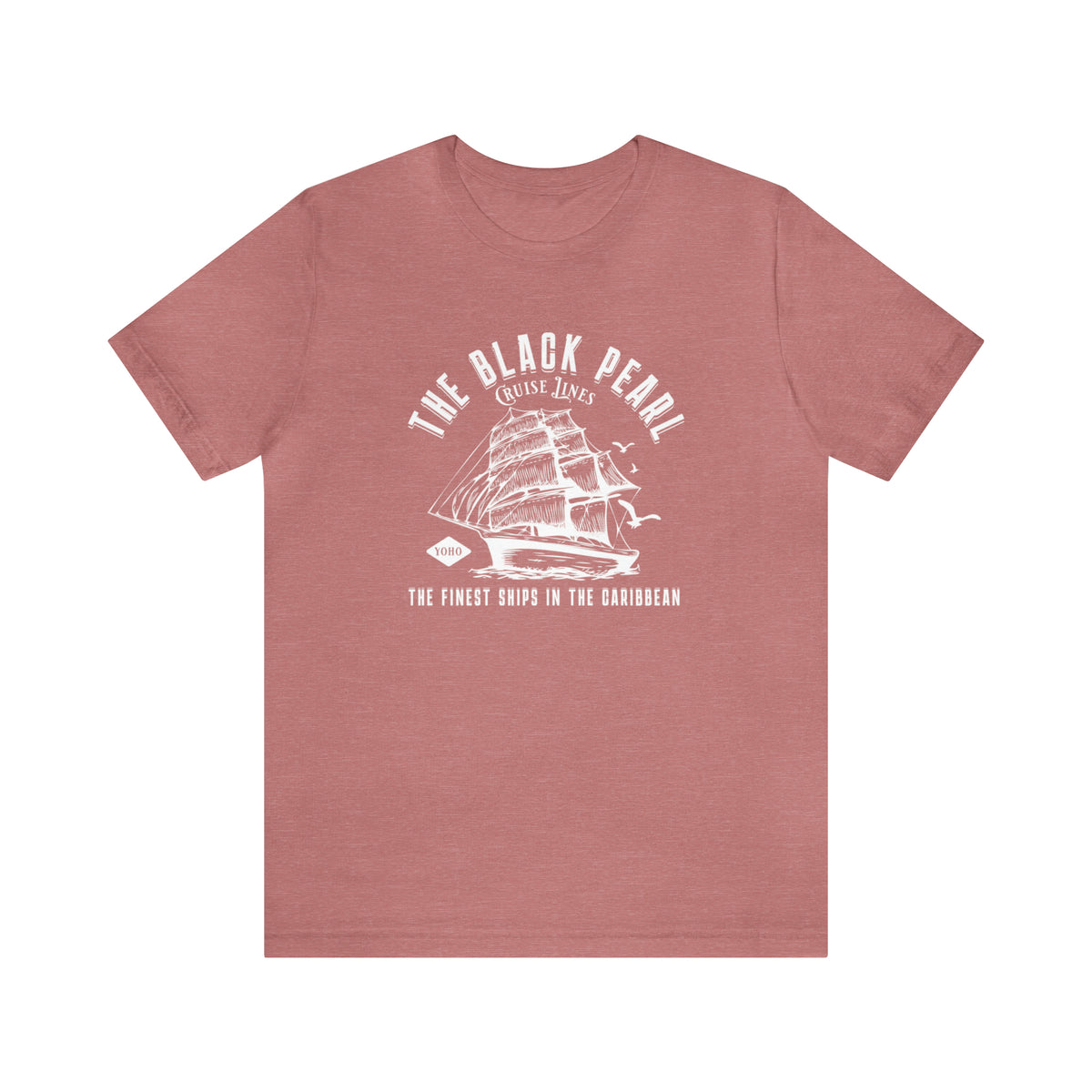 Black Pearl Cruise Lines Bella Canvas Unisex Jersey Short Sleeve Tee
