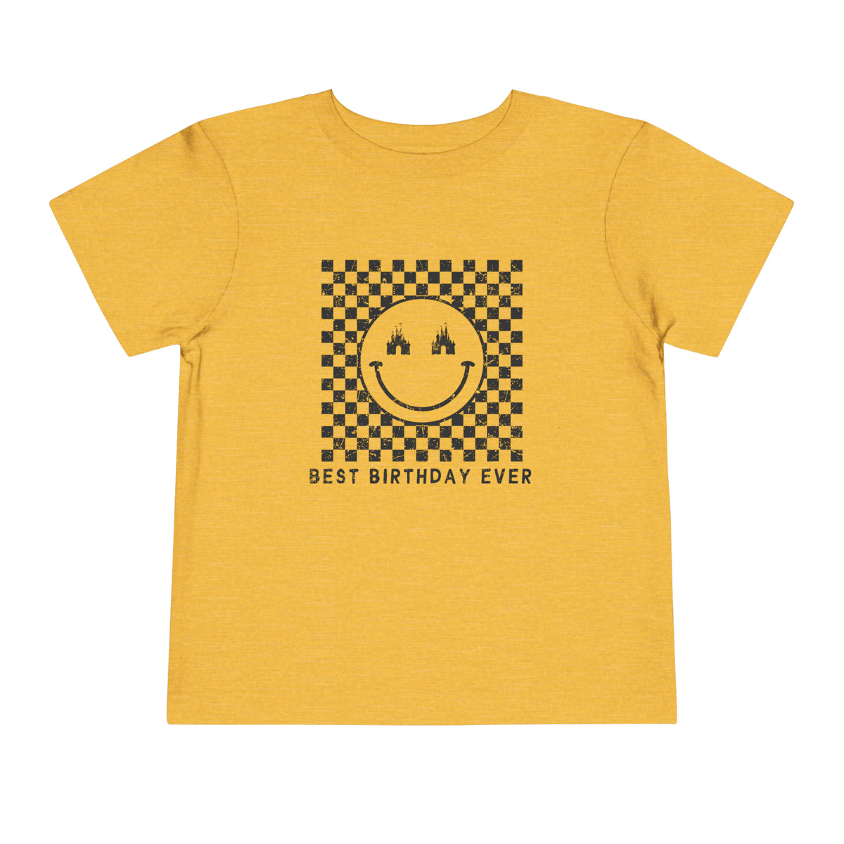 Best Birthday Ever Bella Canvas Toddler Short Sleeve Tee