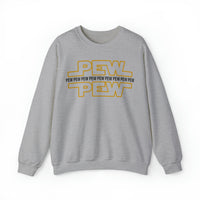 PEW PEW PEW Gildan Unisex Heavy Blend™ Crewneck Sweatshirt