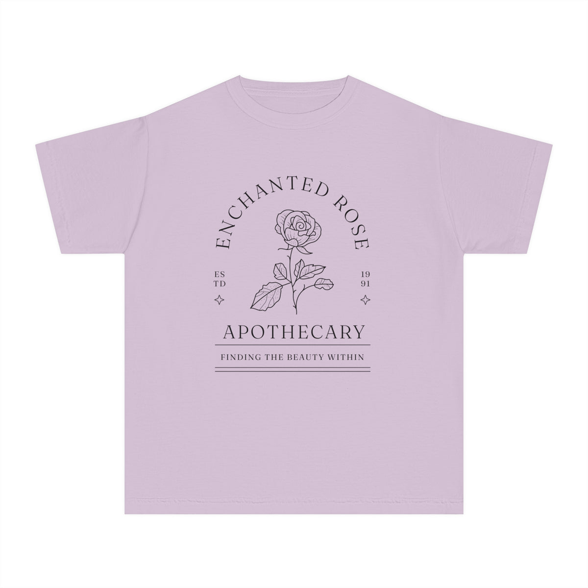 Enchanted Rose Apothecary Comfort Colors Youth Midweight Tee