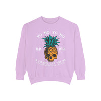 Yo Ho Pirates Life For Me Comfort Colors Unisex Garment-Dyed Sweatshirt