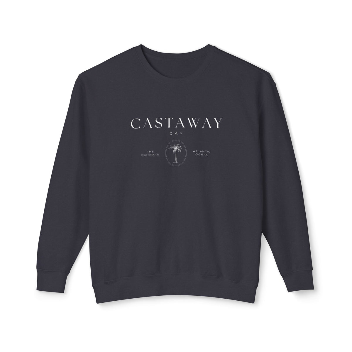 Castaway Cay Unisex Lightweight Comfort Colors Crewneck Sweatshirt