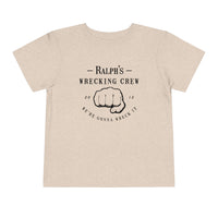 Ralph’s Wrecking Crew Bella Canvas Toddler Short Sleeve Tee