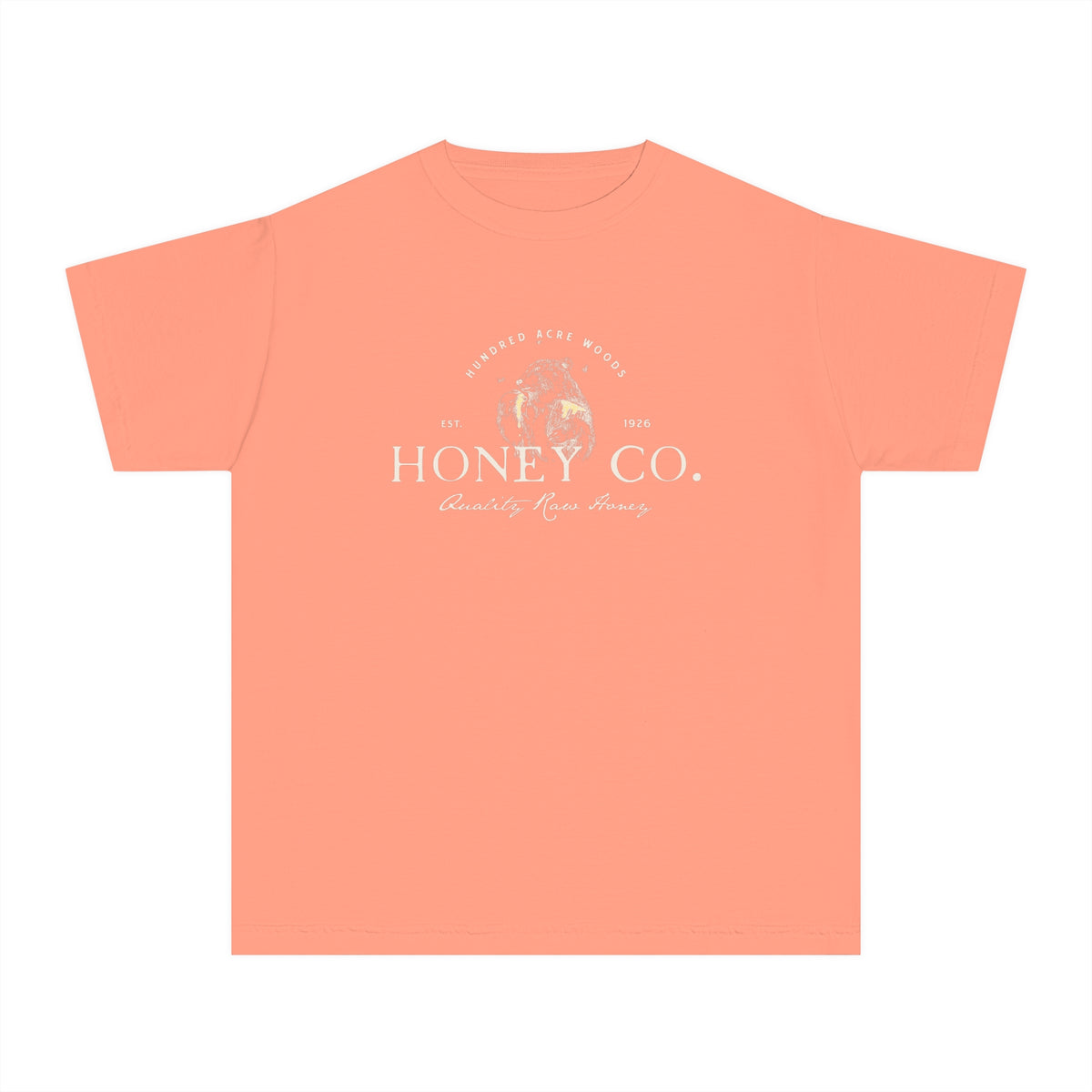 Hundred Acre Woods Honey Co. Comfort Colors Youth Midweight Tee