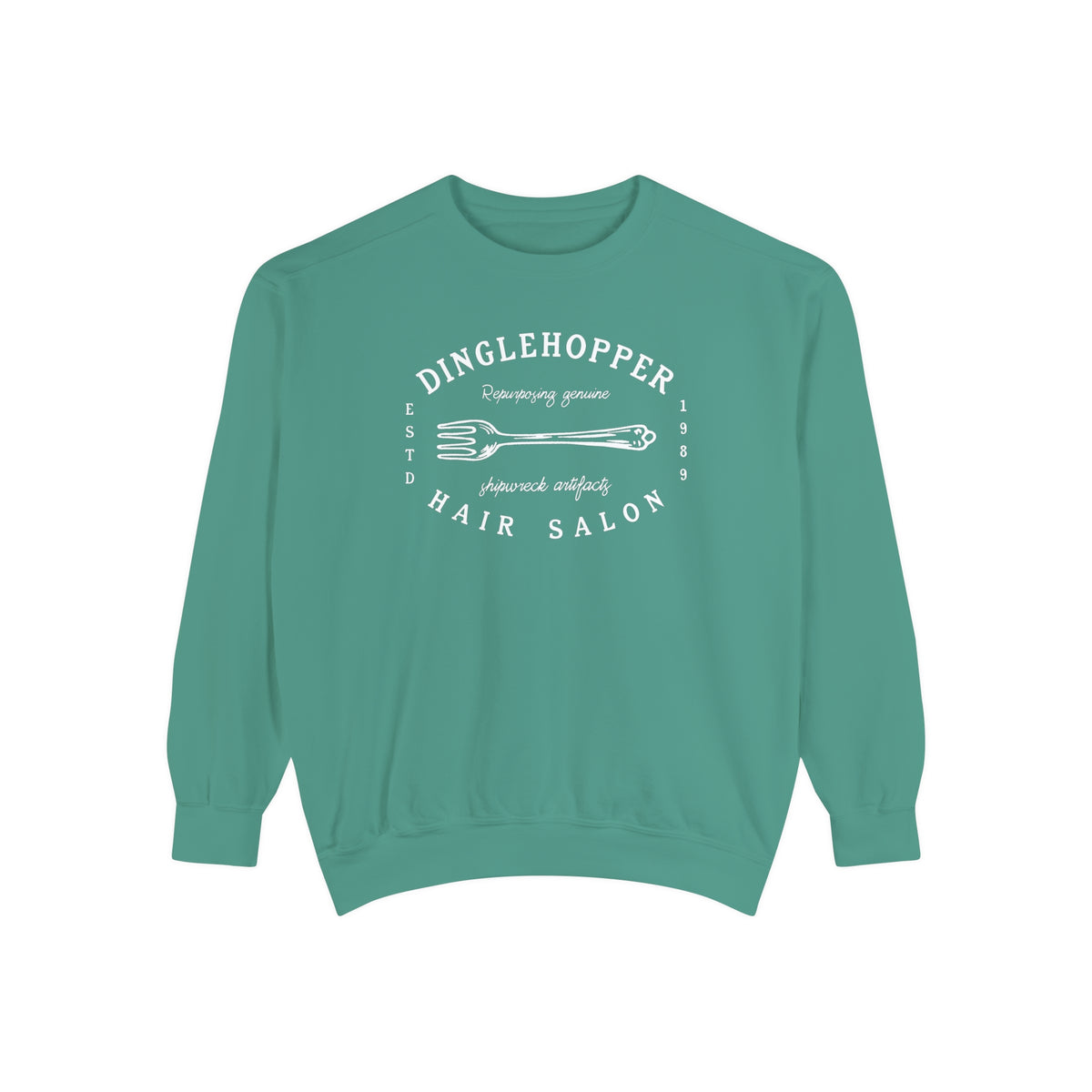 Dinglehopper Hair Salon Comfort Colors Unisex Garment-Dyed Sweatshirt