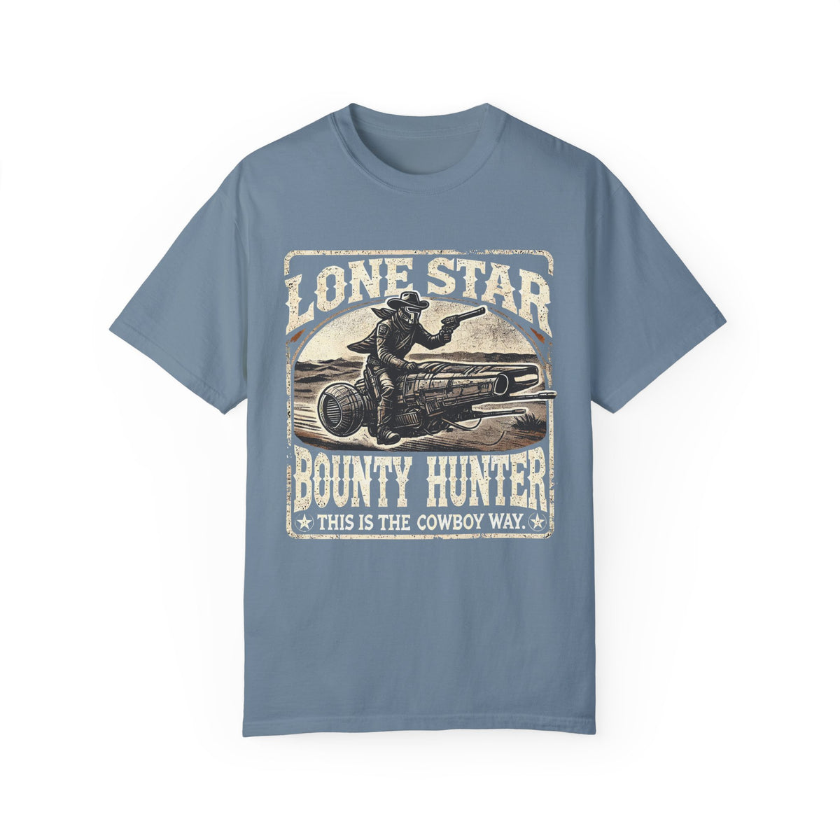 Lone Star Bounty Hunter Comfort Colors Unisex Garment-Dyed T-shirt