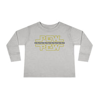 PEW PEW PEW Rabbit Skins Toddler Long Sleeve Tee