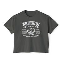 Motunui Coconut Company Comfort Colors Women's Boxy Tee