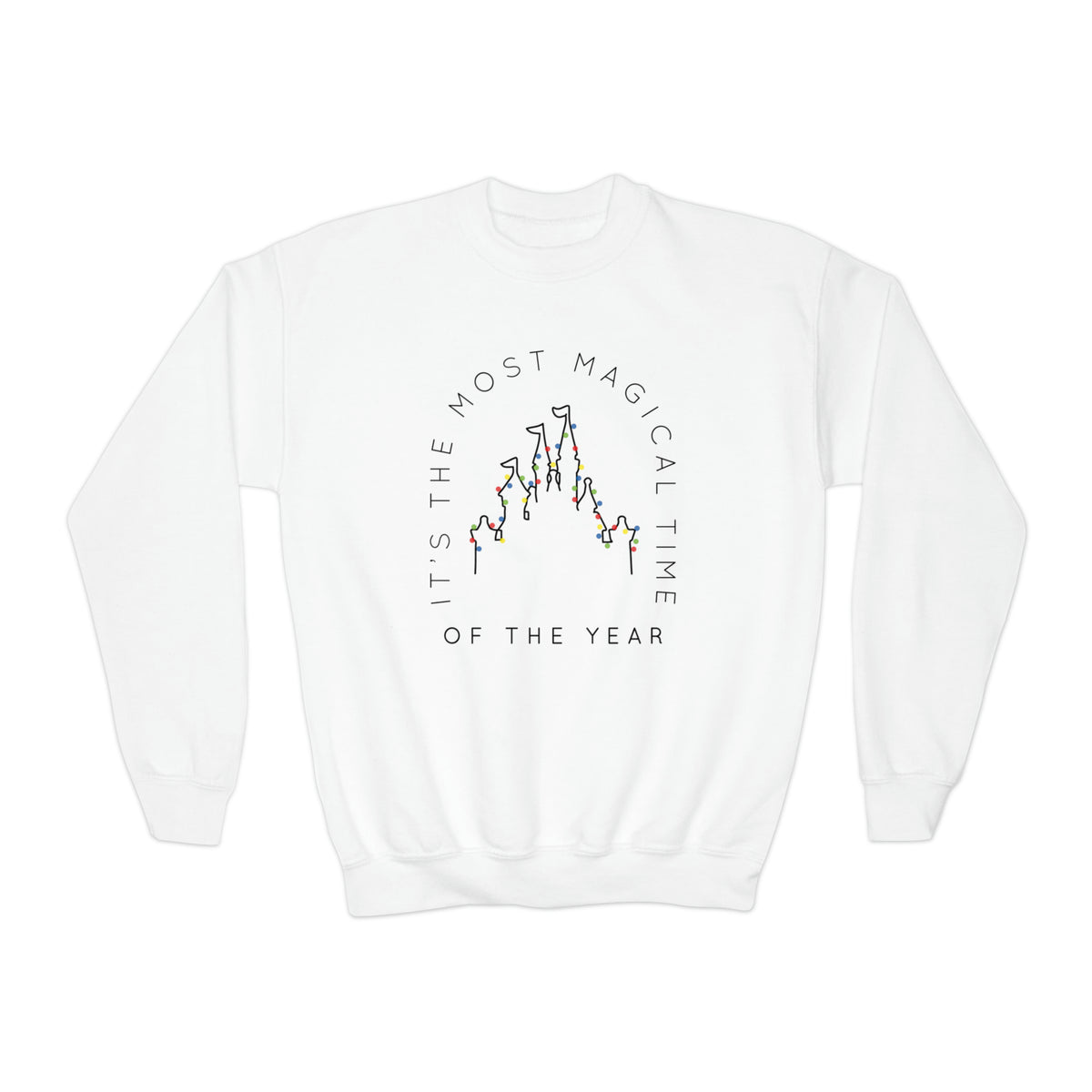 Most Magical Time Of The Year Gildan Youth Crewneck Sweatshirt