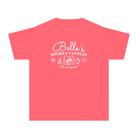 Belle’s Books & Candles Comfort Colors Youth Midweight Tee