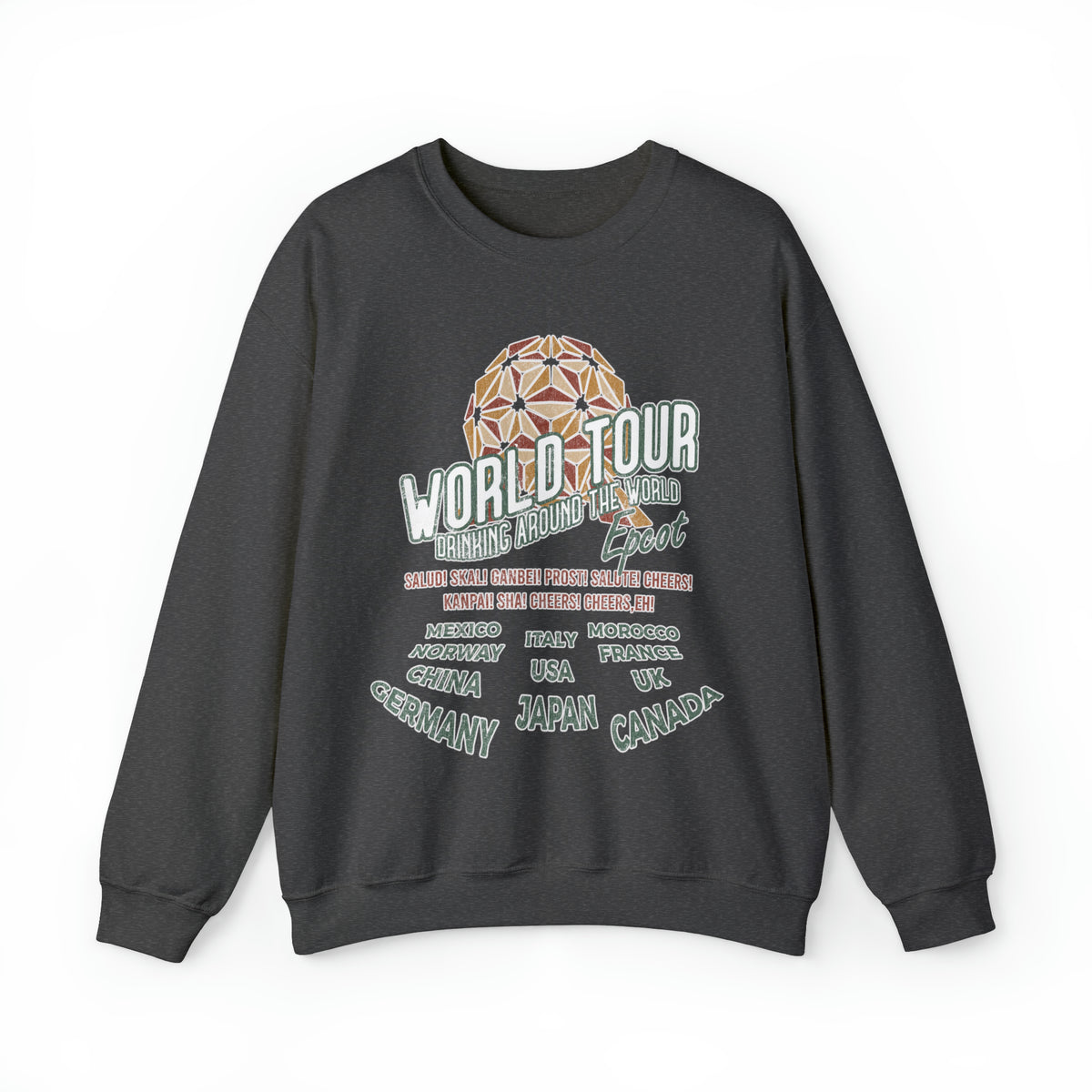 World Tour Gildan Unisex Heavy Blend™ Crewneck Sweatshirt