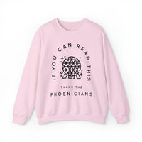 If You Can Read This Thank The Phoenicians Gildan Unisex Heavy Blend™ Crewneck Sweatshirt