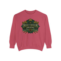 The Snuggly Duckling Brewing Comfort Colors Unisex Garment-Dyed Sweatshirt