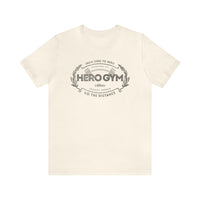 Hero Gym Bella Canvas Unisex Jersey Short Sleeve Tee