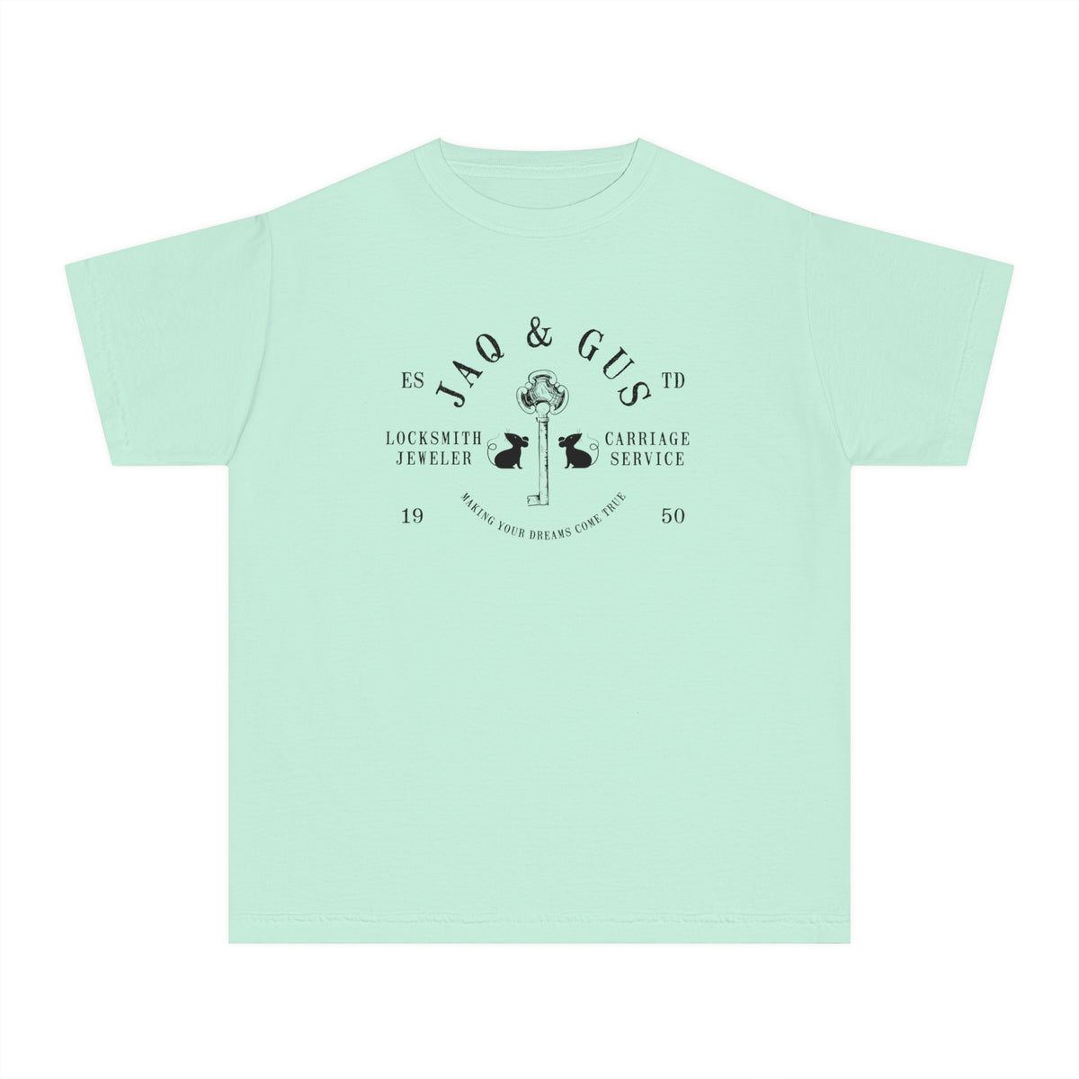 Jaq & Gus Comfort Colors Youth Midweight Tee