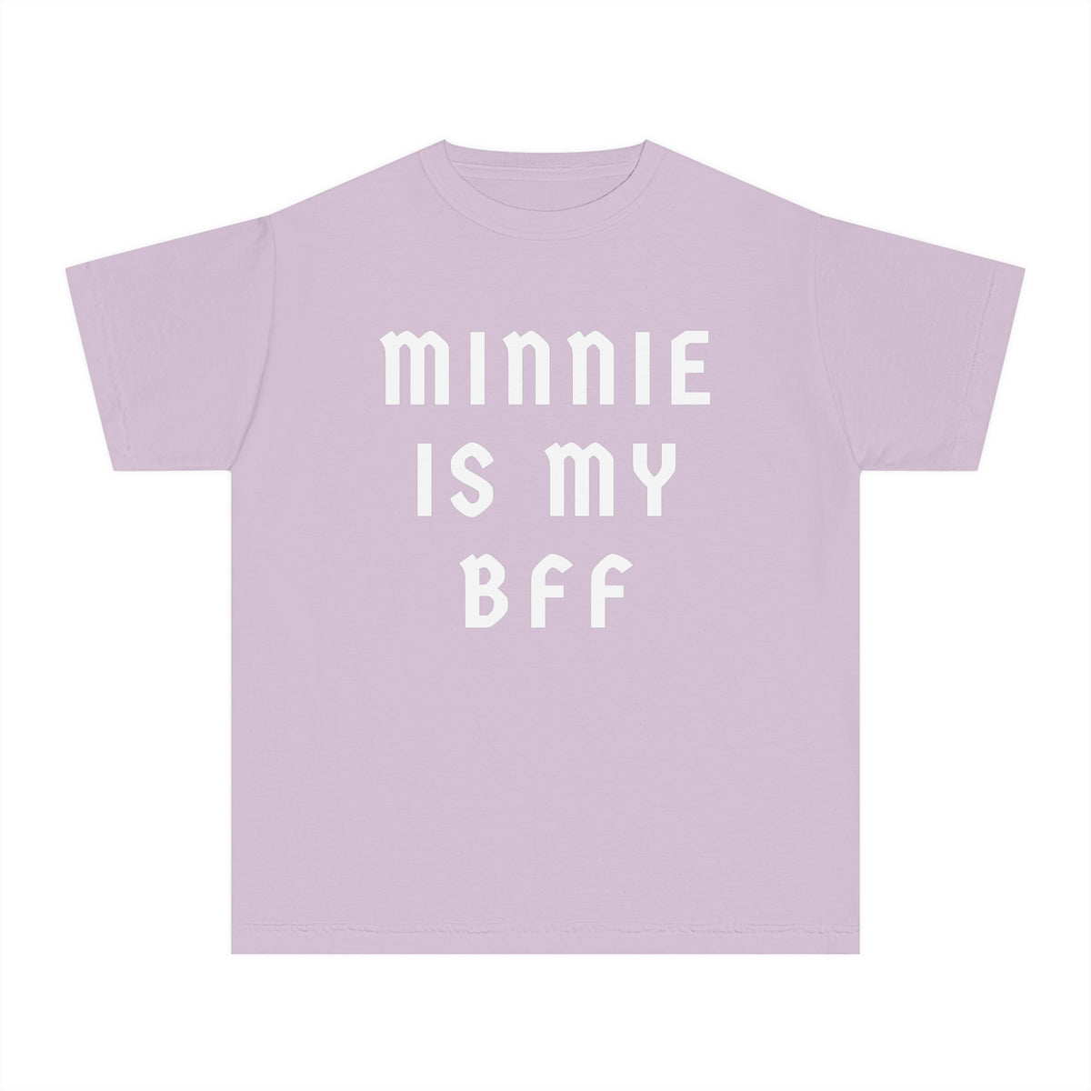 Minnie Is My BFF Comfort Colors Youth Midweight Tee