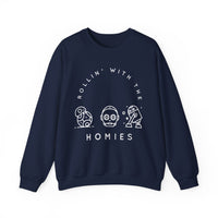Rollin’ With The Homies Gildan Unisex Heavy Blend™ Crewneck Sweatshirt