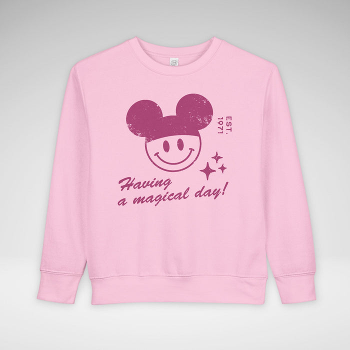 Having a Magical Day Rabbit Skins Toddler Sweatshirt