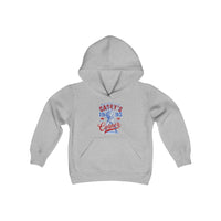 Casey’s Corner Distressed Gildan Youth Heavy Blend Hooded Sweatshirt