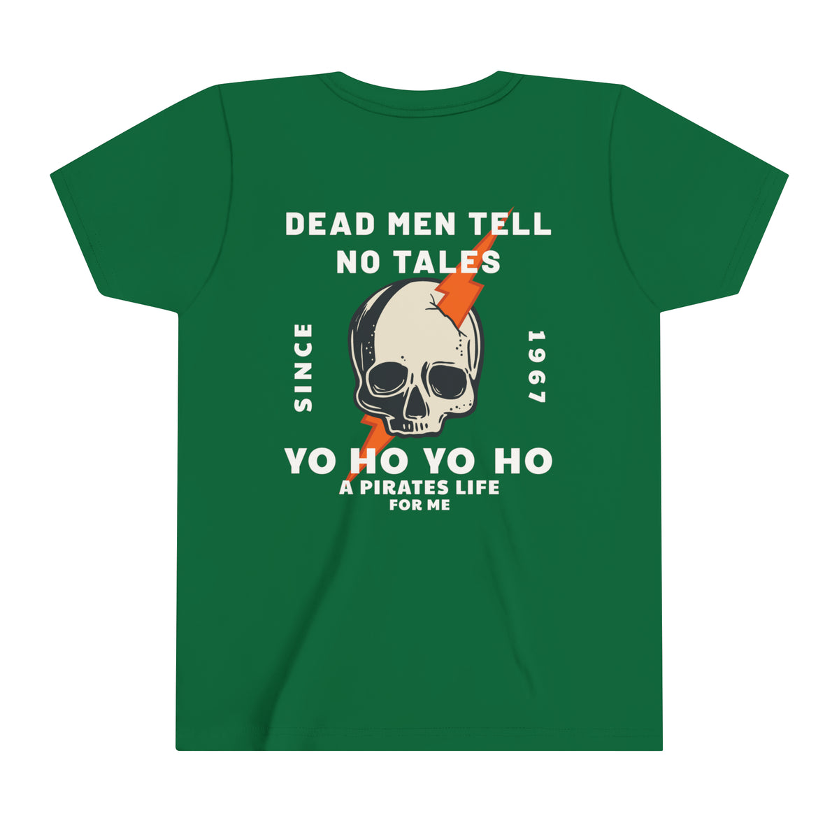 Dead Men Tell No Tales Bella Canvas Youth Short Sleeve Tee